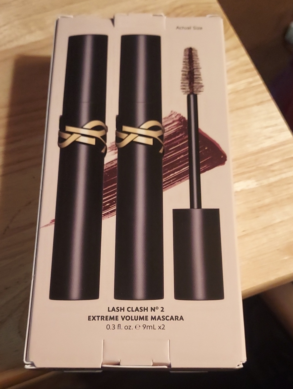 2 YSL Lash clash. Extreme volume mascara, brand new in the box. Brown